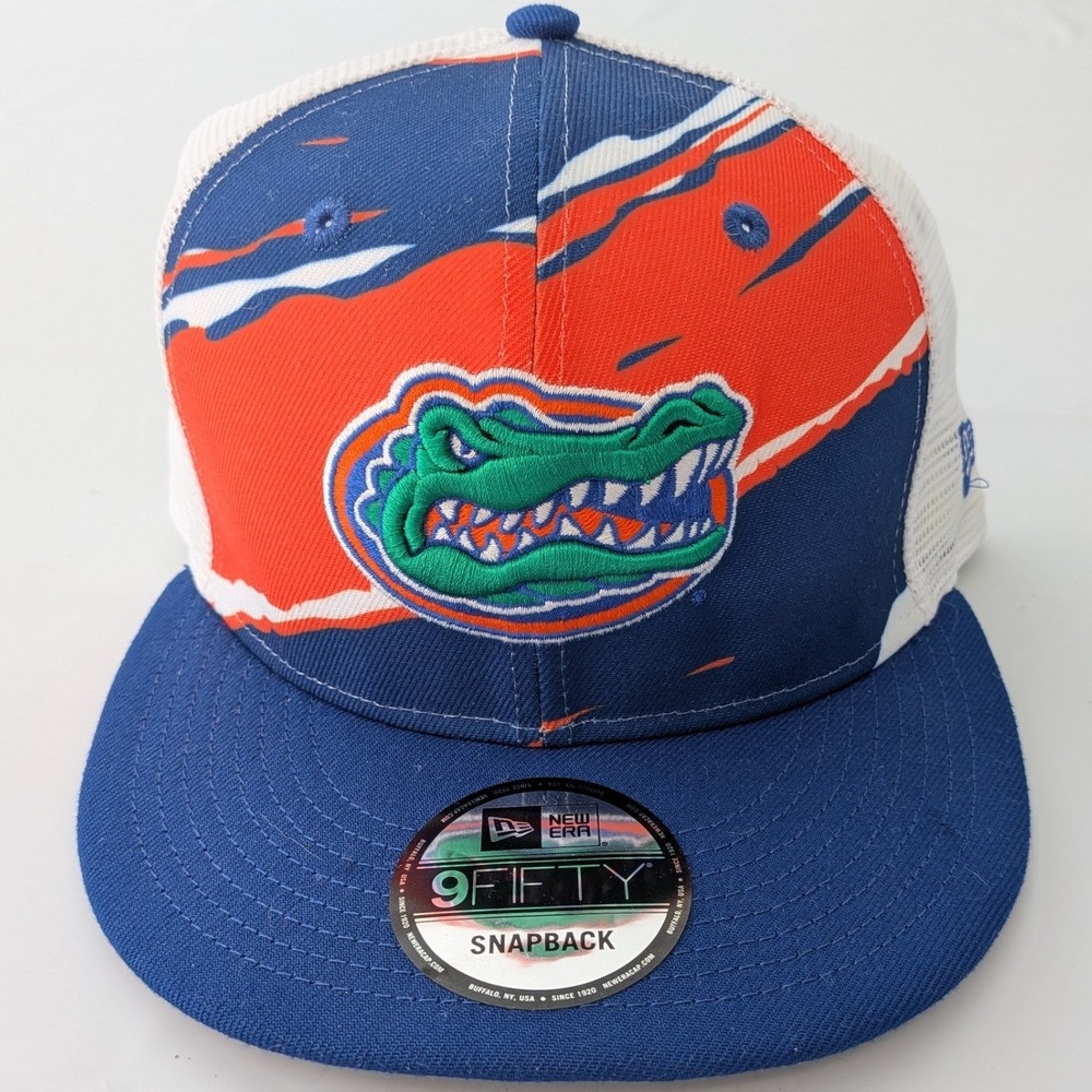 New‎ Era 9FIFTY Florida Gators Trucker Snapback Hat Blue Orange OSFM NCAA